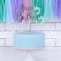 Preview: Cake Topper - Happy Birthday - Silver